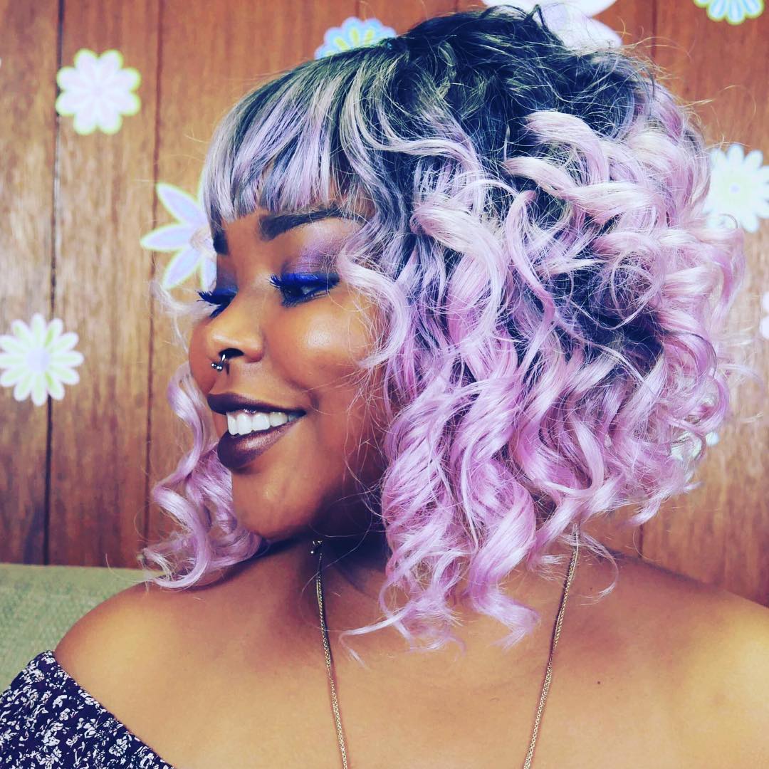 cabelo chanel roxo pastel como conseguir e cuidar