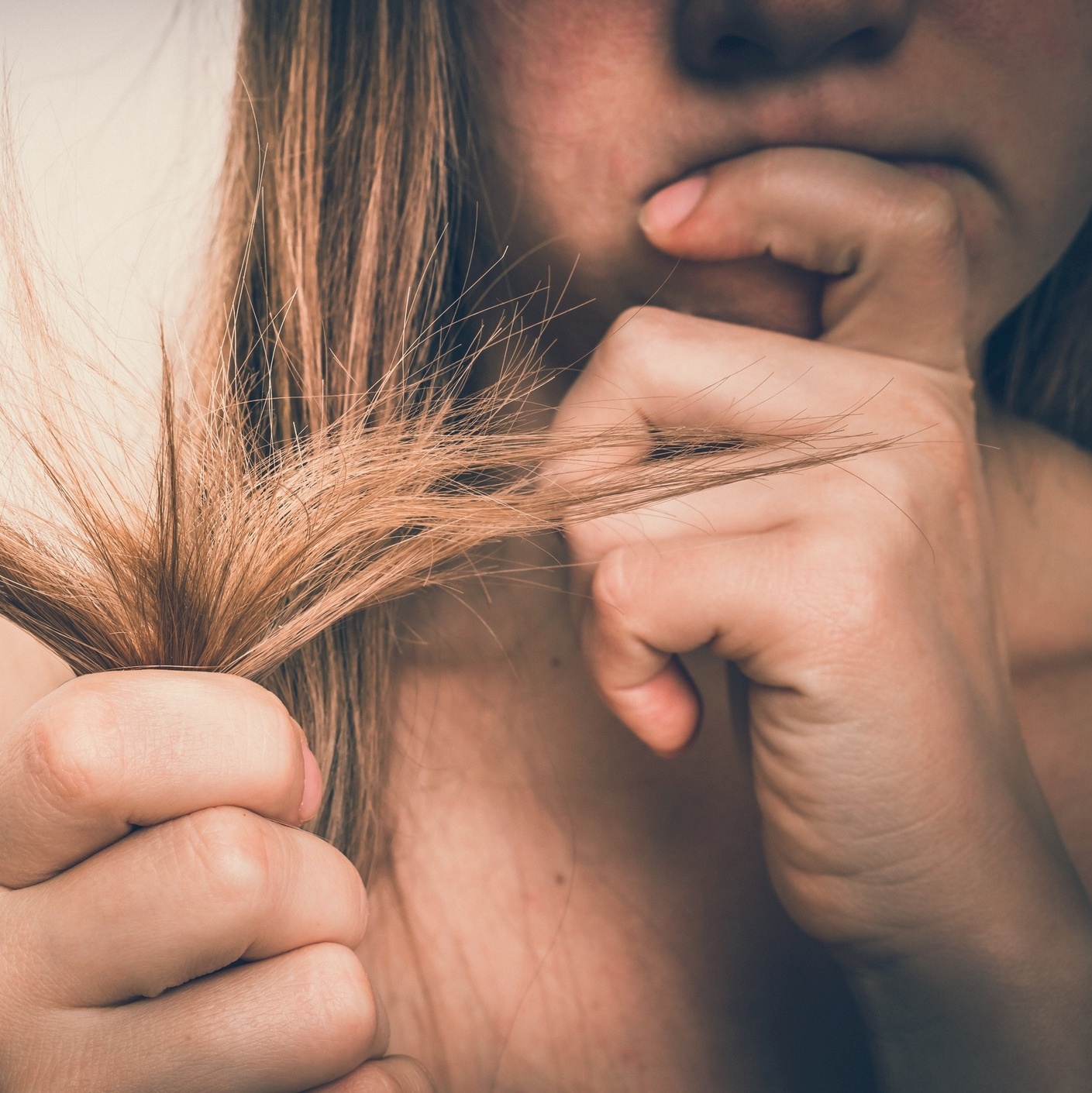 hidratação para pontas ressecadas