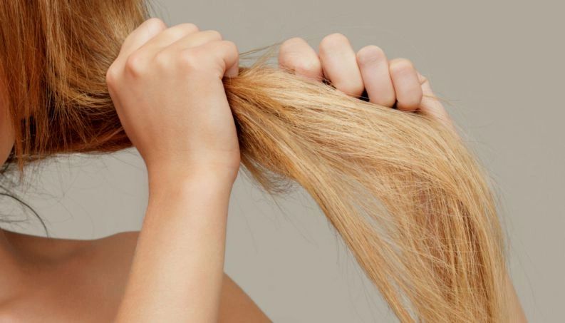 óleos vegetais para cabelo seco