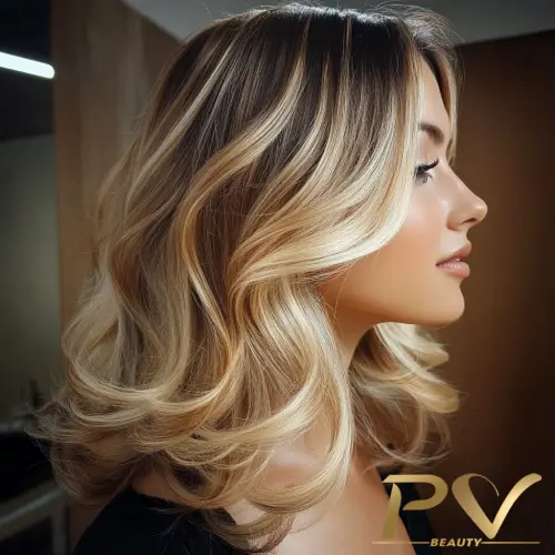 cabelo curto loiro platinado para pele morena
