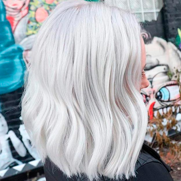 cabelo feminino nevou