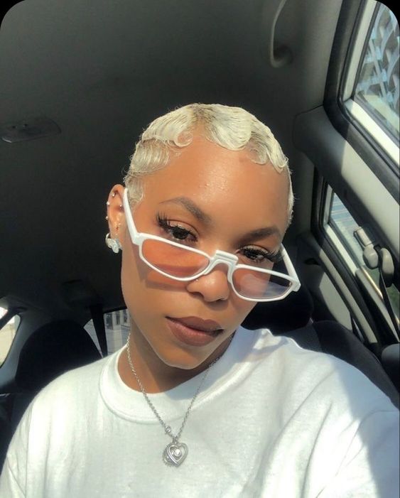 cabelo feminino nevou