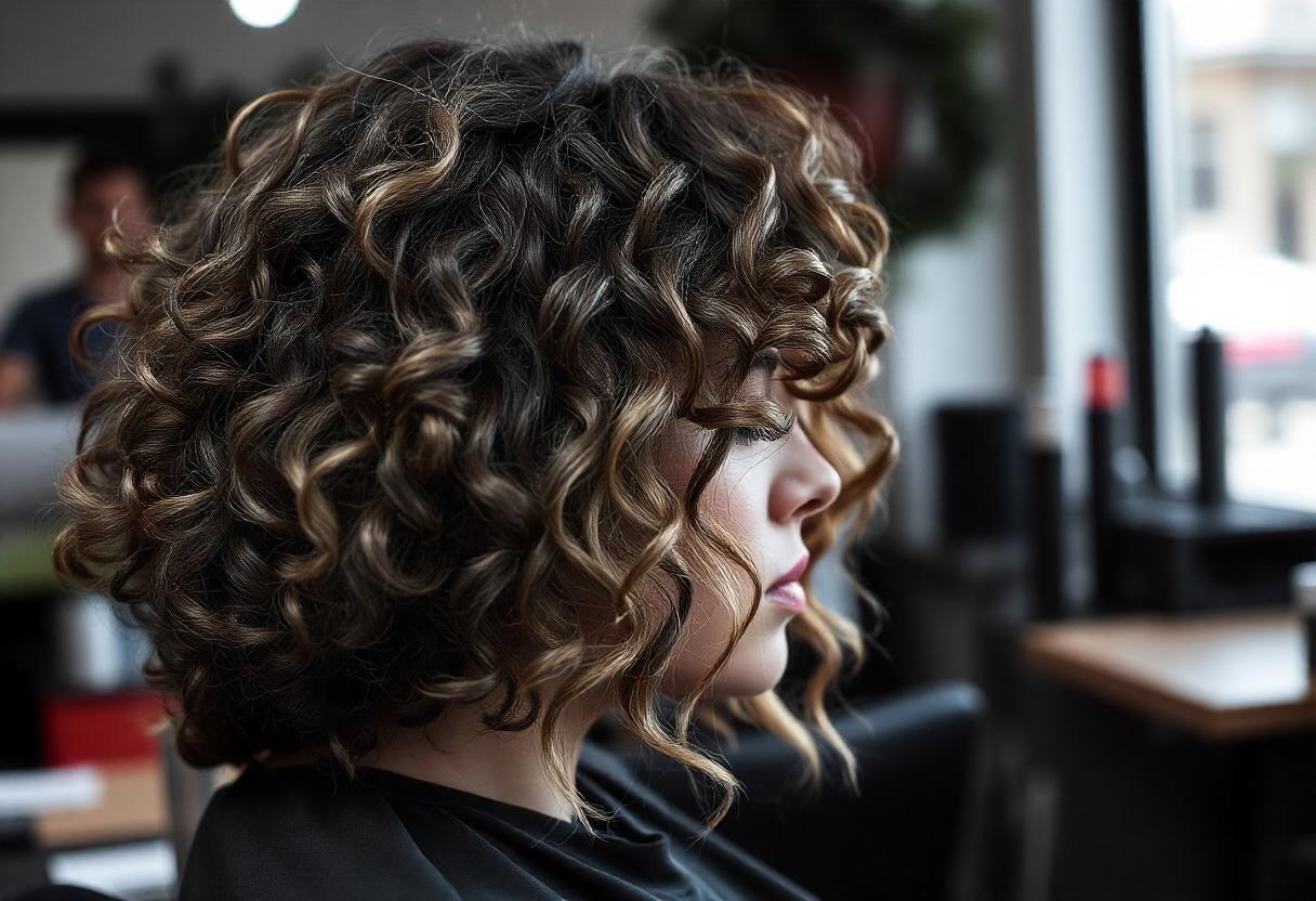 finalização fitagem cabelo ondulado grande