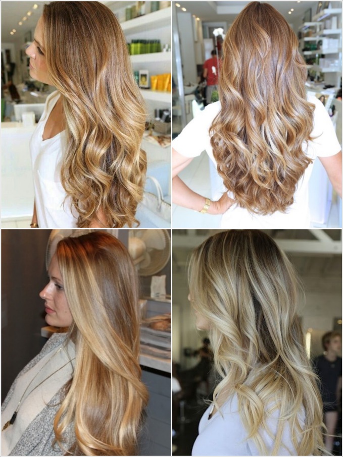 loiro capuccino para pele morena quente