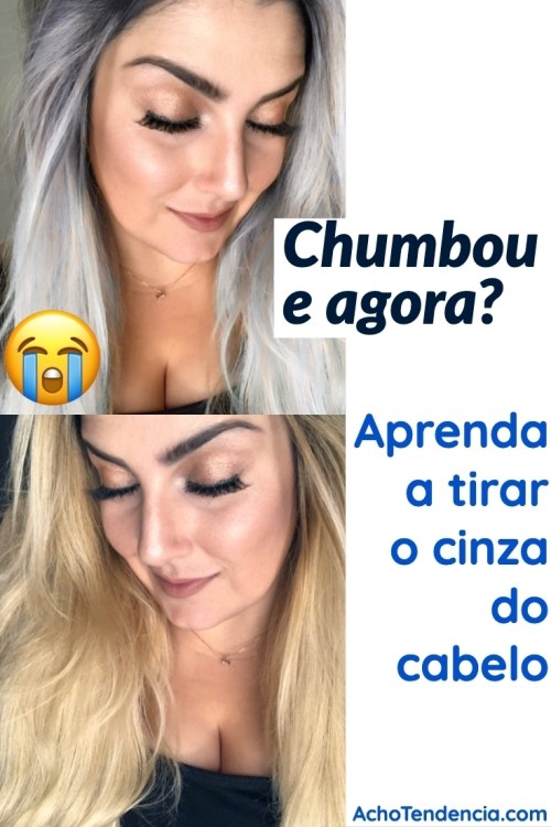 como tirar cabelo roxo de matizador