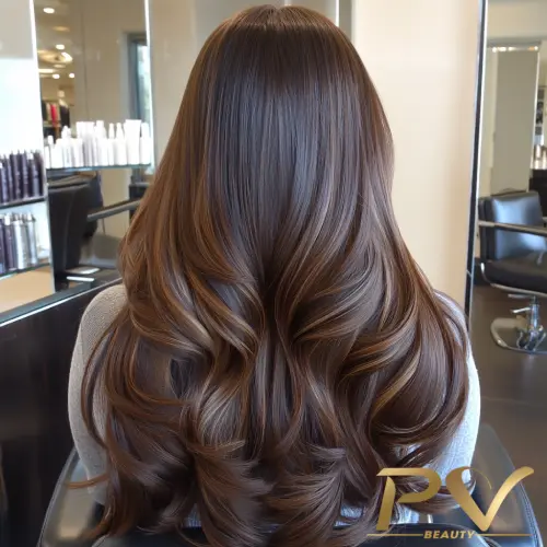 cabelo manchado de matizador