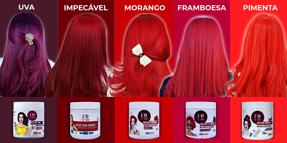 cabelo manchado de roxo como resolver