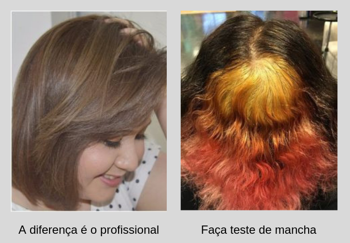 desamarelar cabelo chumbado