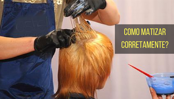 cabelo manchado de roxo como resolver