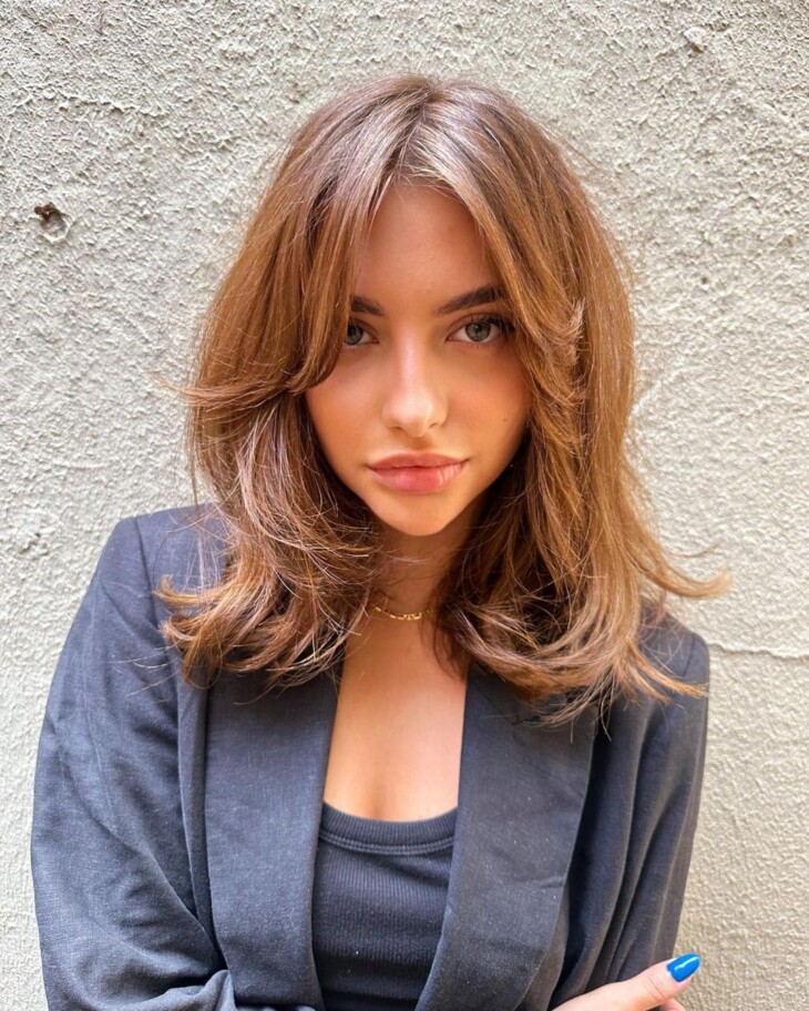 Cabelo Medio Repicado