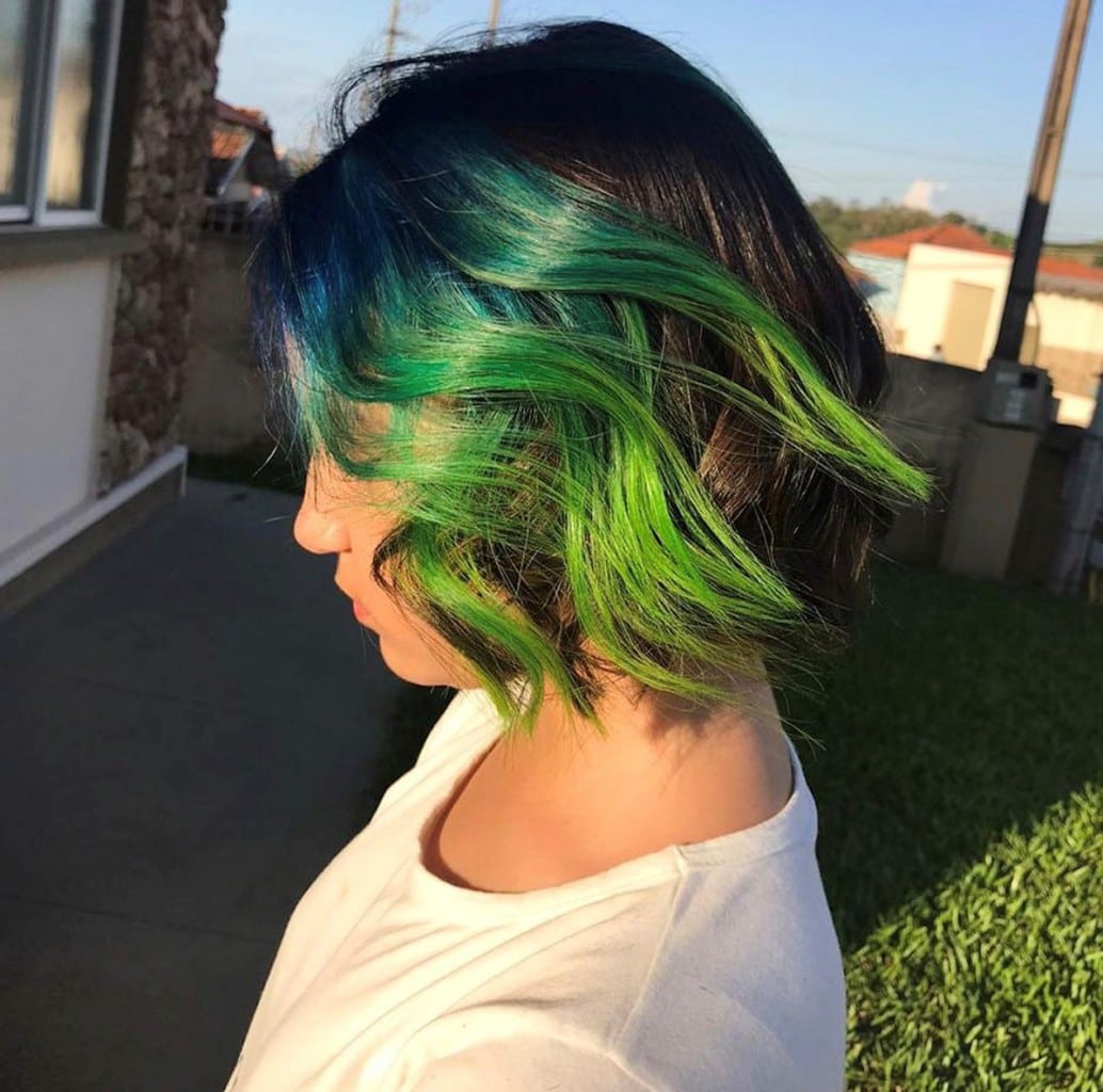 cuidados pós tintura cabelo split dye