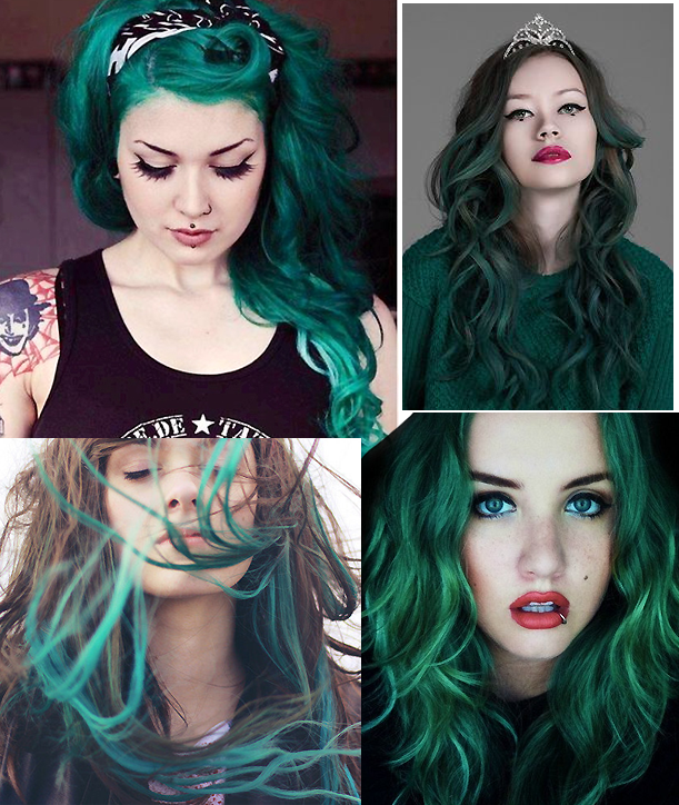 quanto custa pintar o cabelo de verde agua e roxo