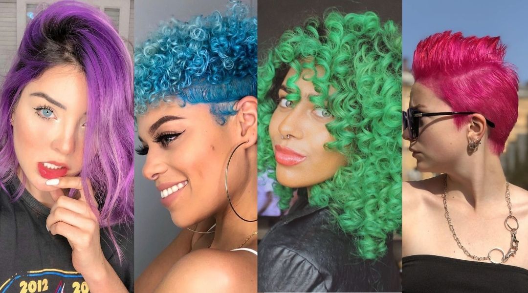 como evitar que o cabelo verde agua com roxo desbote rapido