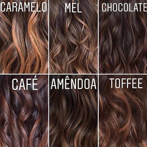 penteados com volume e movimento