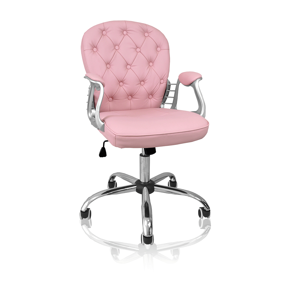 Como escolher a cadeira de escritório rosa ideal para sua postura