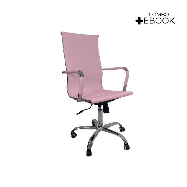 As 5 melhores cadeiras de escritório rosa com custo-benefício em 2024