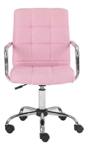 cadeira de escritorio rosa 2