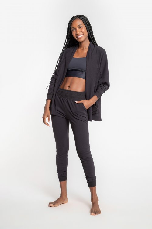 jogger de viscose elegante