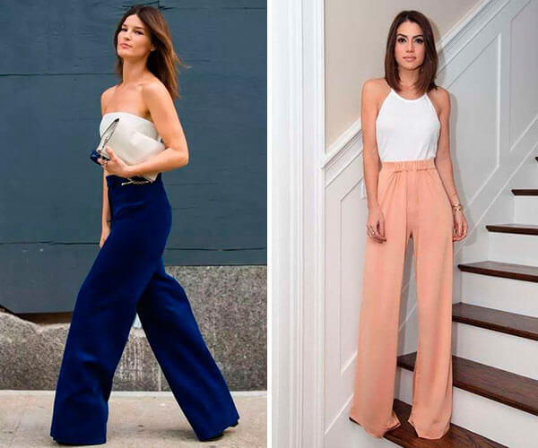 Calça pantalona: A peça curinga para looks de trabalho