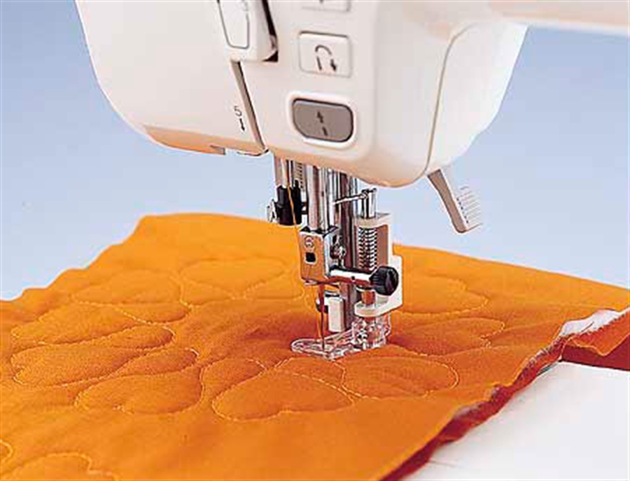 melhor calcador para quilting livre