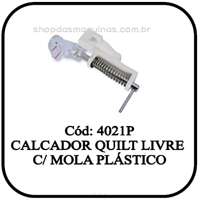 calcador de quilting livre para reta industrial