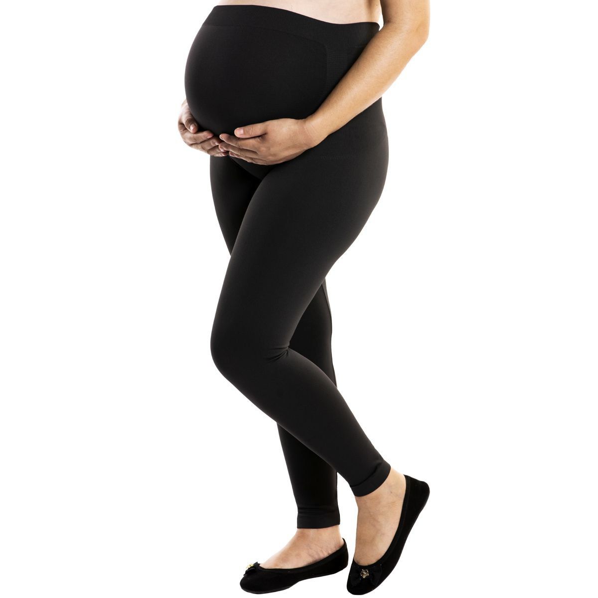 calças de cintura alta para grávidas