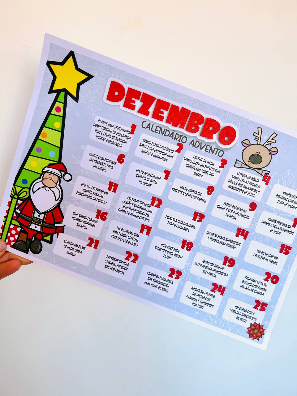 calendário do advento