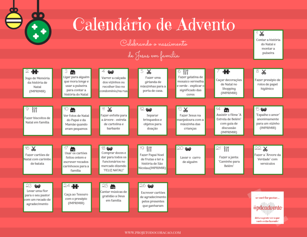 calendário do advento cristão