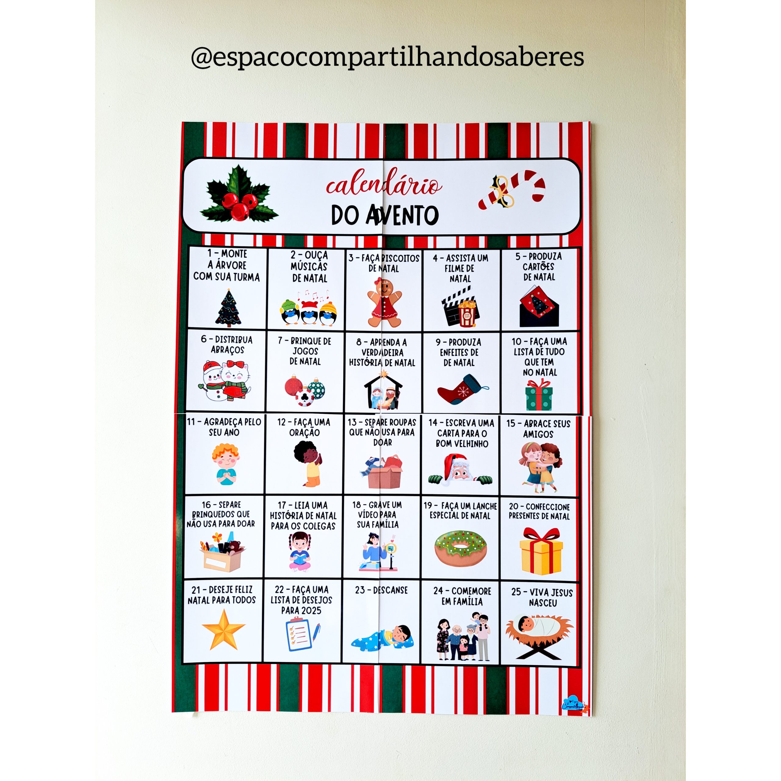 origem do calendário do advento