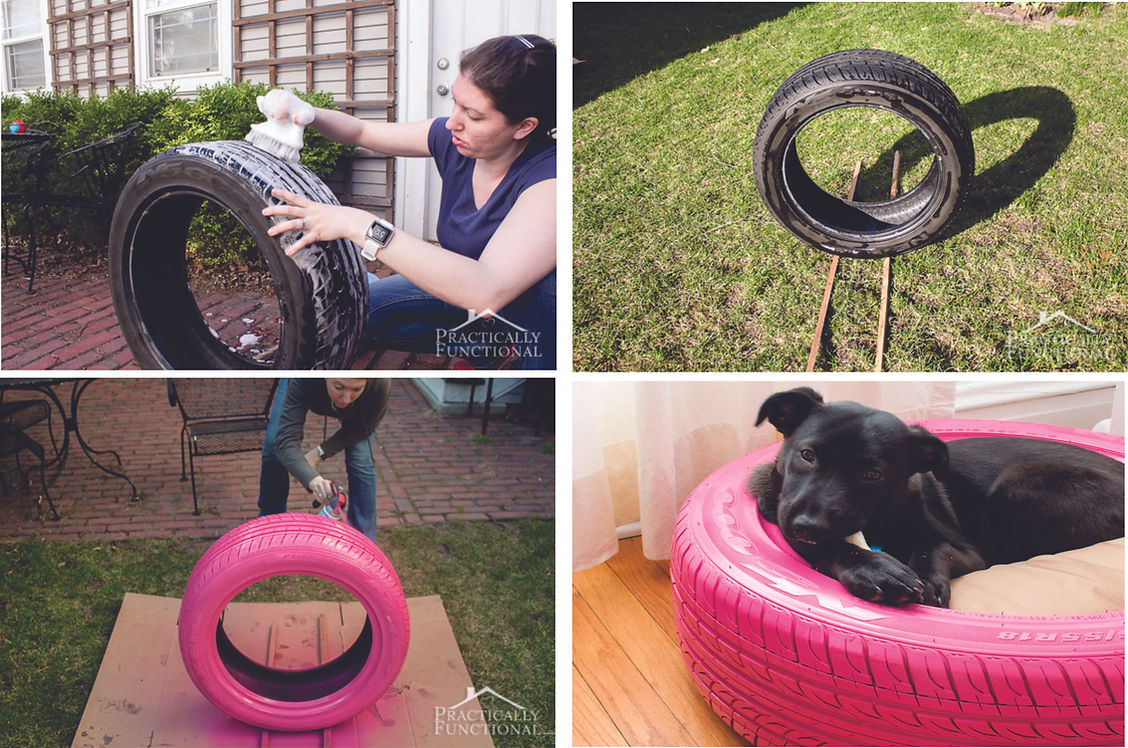 Camas de Pneu para Pets: Sustentabilidade e Conforto em um Só Produto