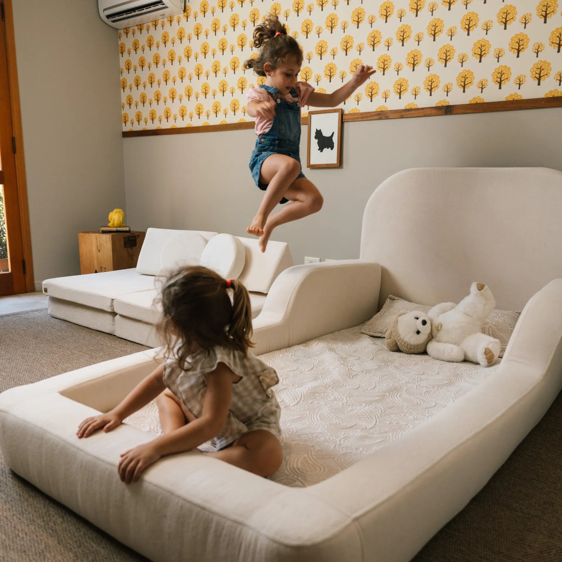 cama montessoriana em madeira maciça