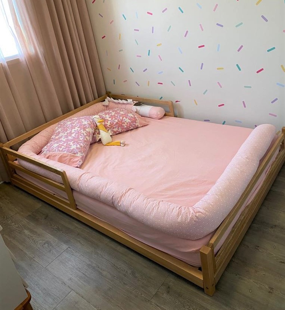 benefícios cama montessoriana para bebês