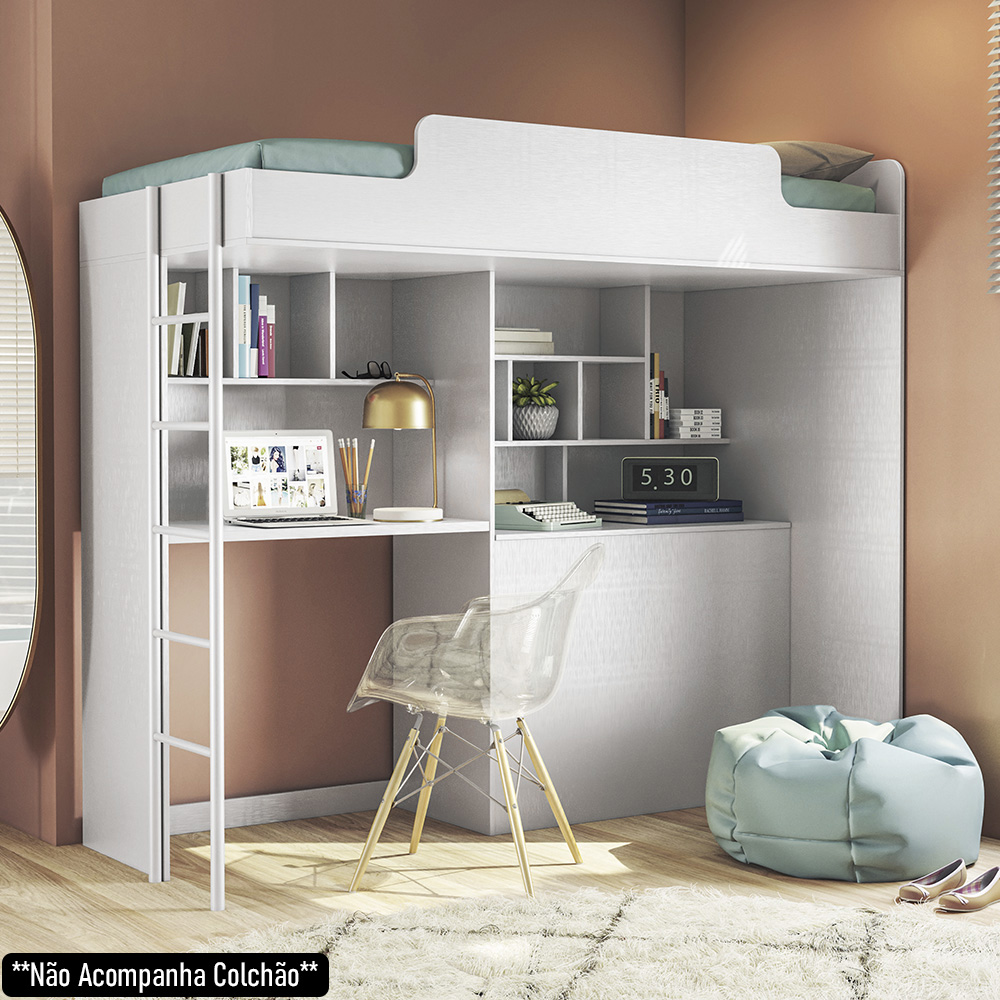 onde comprar cama loft integrada