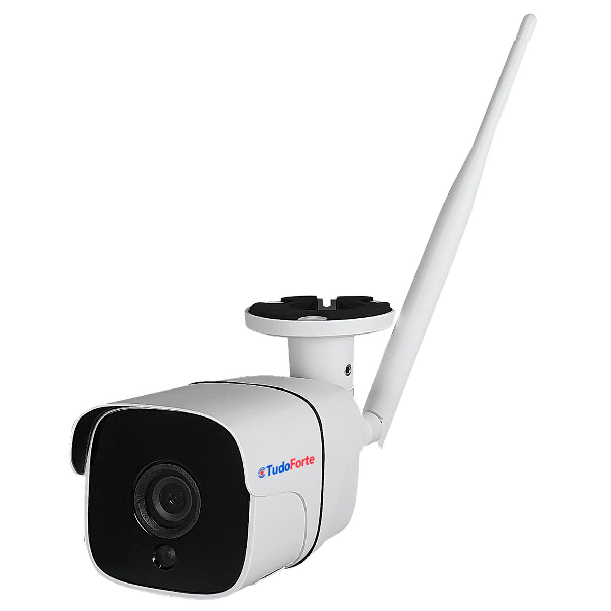 câmera de segurança externa com visão noturna colorida