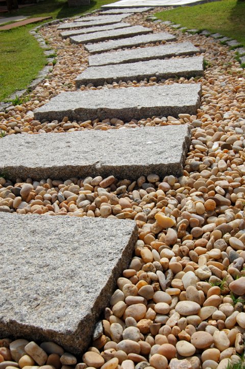 pisantes para jardim duráveis