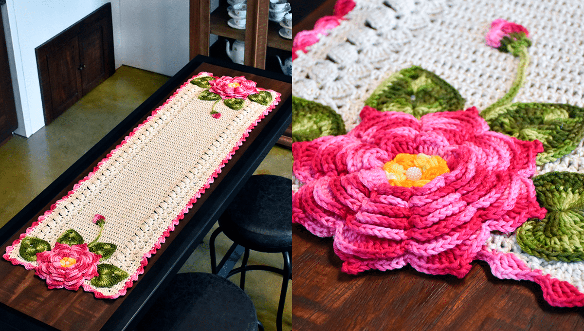 Como Cuidar do seu Caminho de Mesa de Crochê para Durar Mais