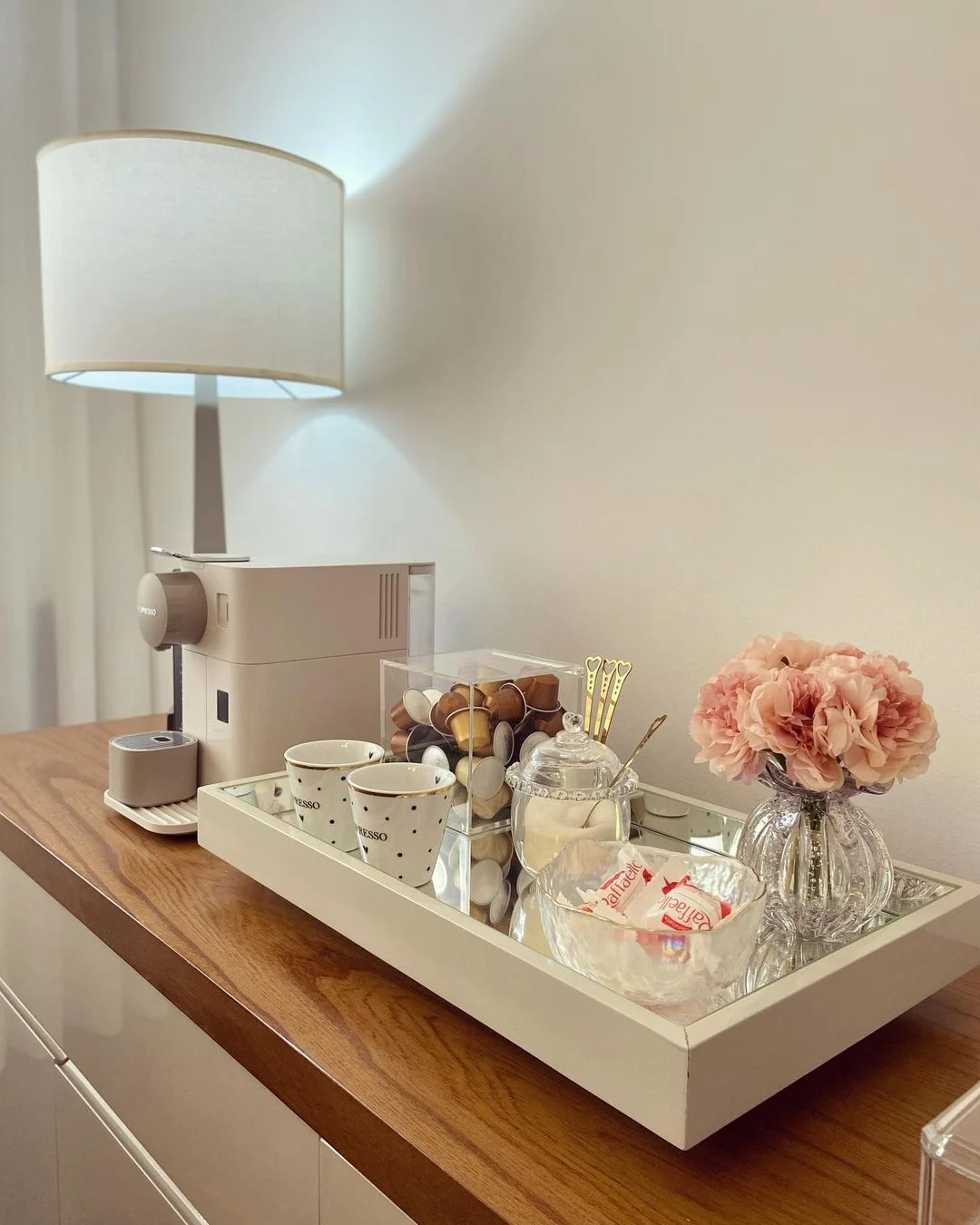 ideias para cantinho do café pequeno