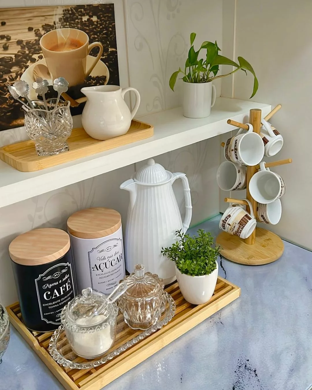 como montar um cantinho do café em casa