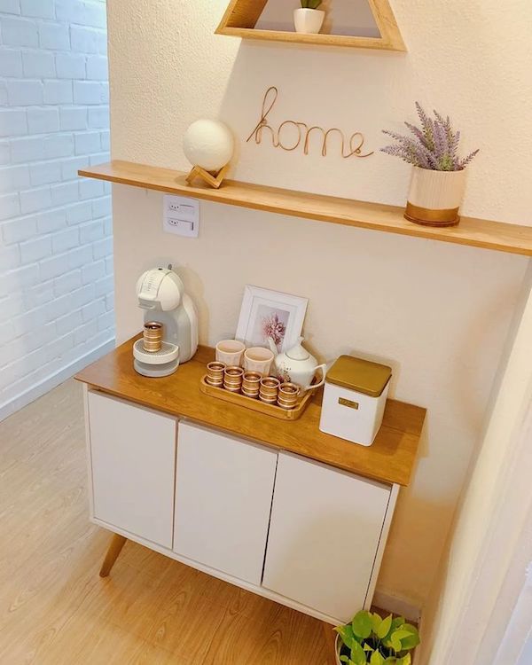 Organização inteligente para o seu cantinho do café