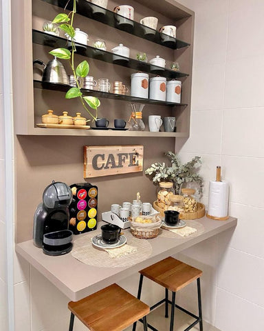 Dicas de decoração para um cantinho do café aconchegante