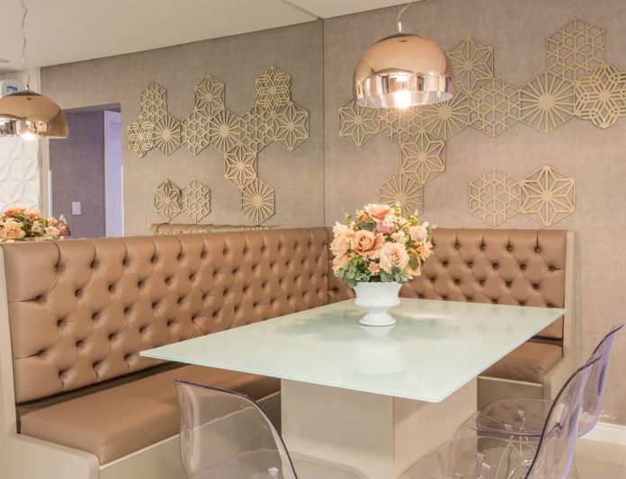 banco de canto para sala de jantar