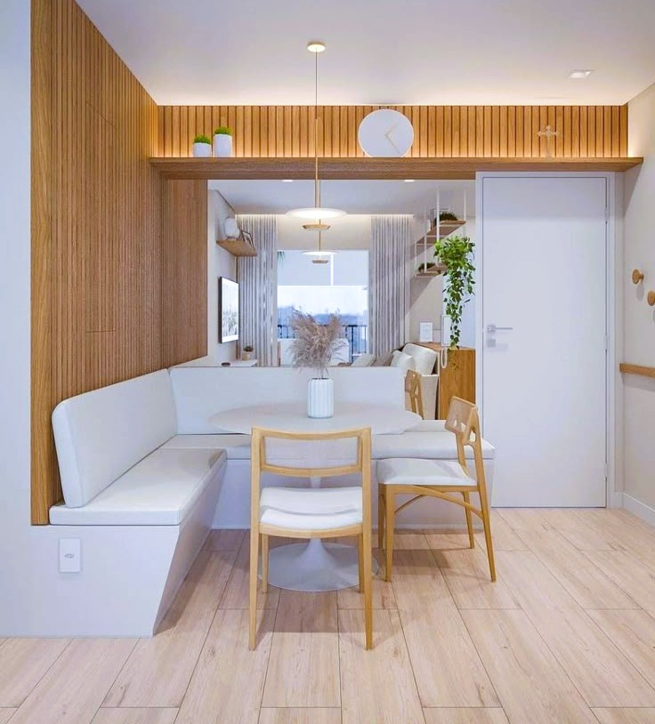 banco de canto para sala de jantar