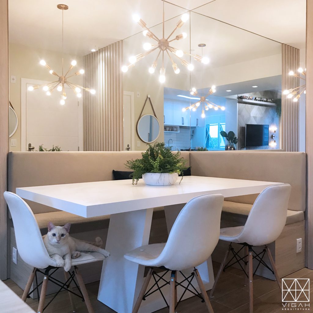 mobiliário otimizado para espaços pequenos