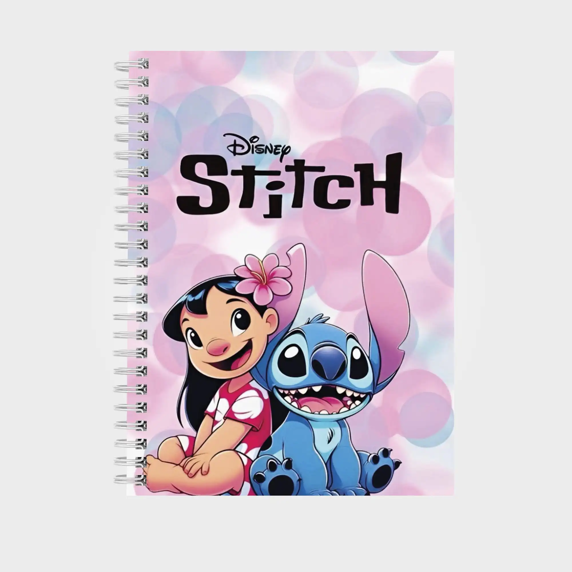 capa de caderno do stitch