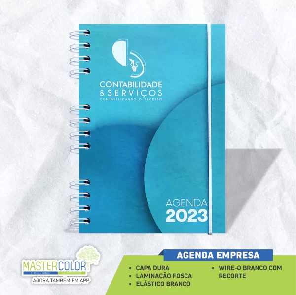 capa dura para agenda