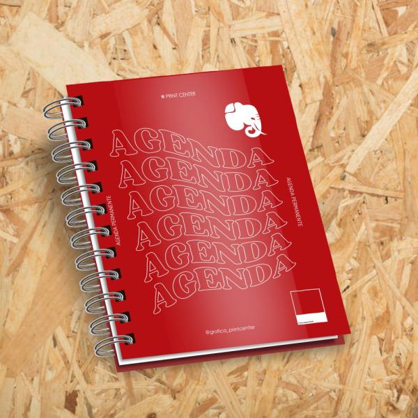 capa dura para agenda