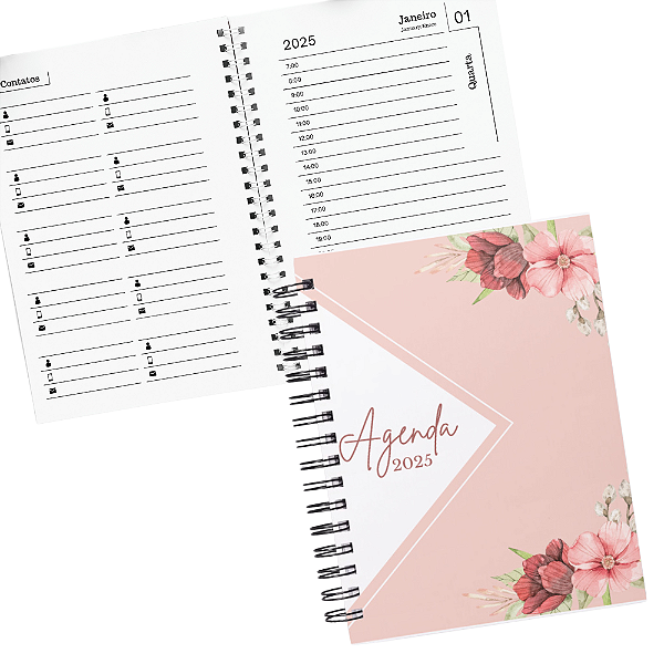 materiais para fazer capa de agenda personalizada