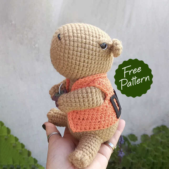 Capivara Amigurumi: Da Tendência à Peça de Decoração