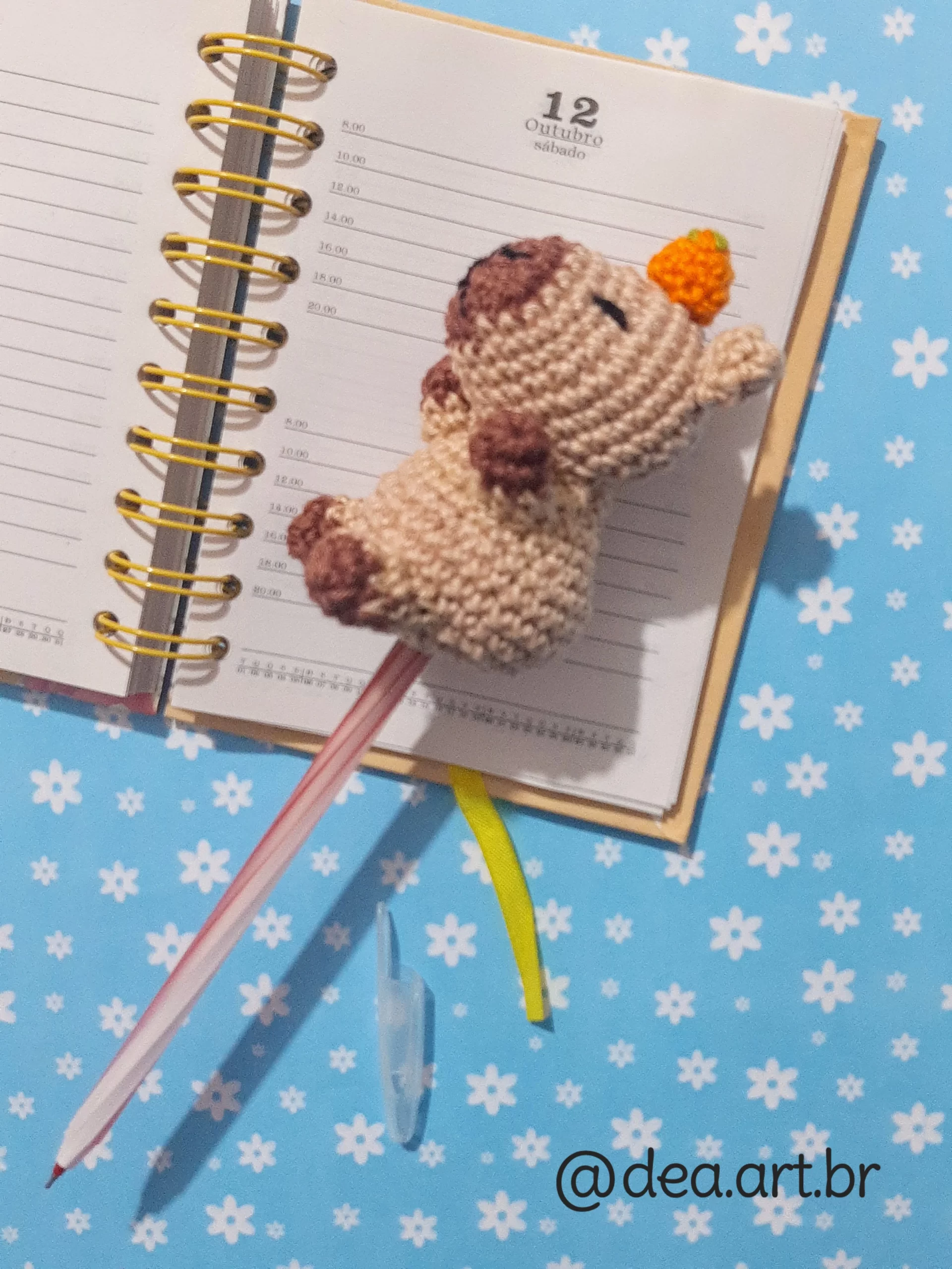 capivara amigurumi