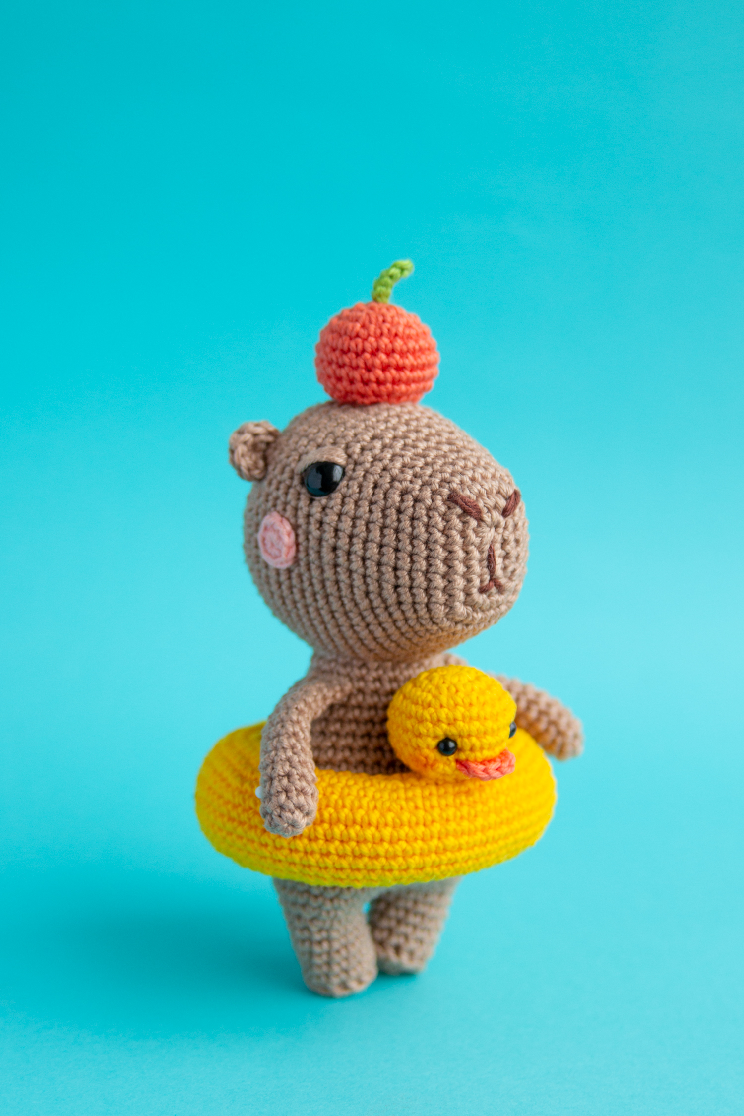 Capivara Amigurumi: Da Tendência à Peça de Decoração